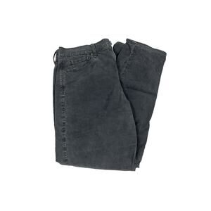 American Eagle Mom Jean Corduroy Straight Pant Super Stretch Womens 8 Reg Gray